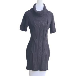 Romeo & Juliet Couture Medium Black Cable Knit Dress Great Condition